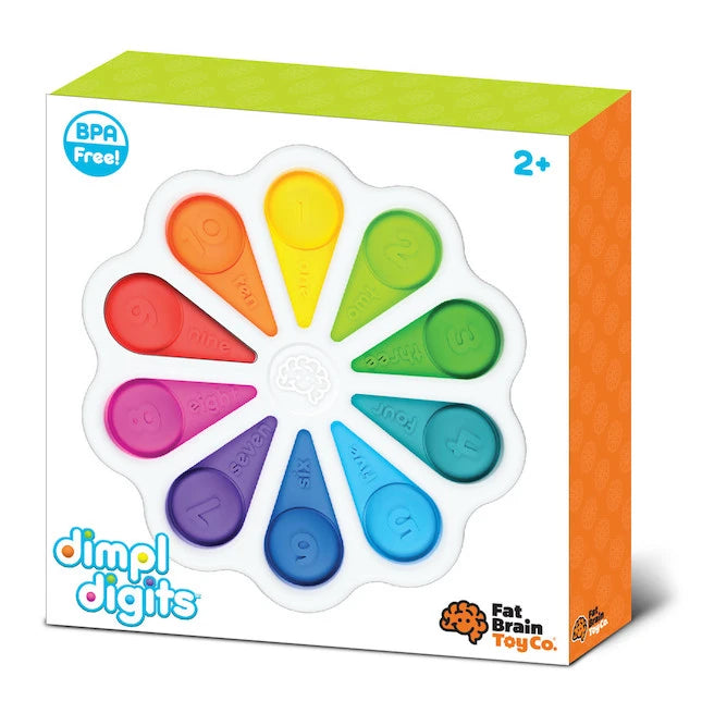 Dimpl Digits - Best Baby Toys & Gifts for Babies - Fat Brain Toys - US 8818