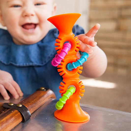 pipSquigz Loops - Best Baby Toys & Gifts for Babies - Fat Brain Toys - US 1896