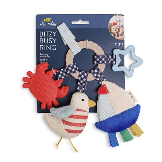 Bitzy Busy Ring™ Nautical - Best Baby Toys & Gifts for Ages 0 to 1 - US 8854