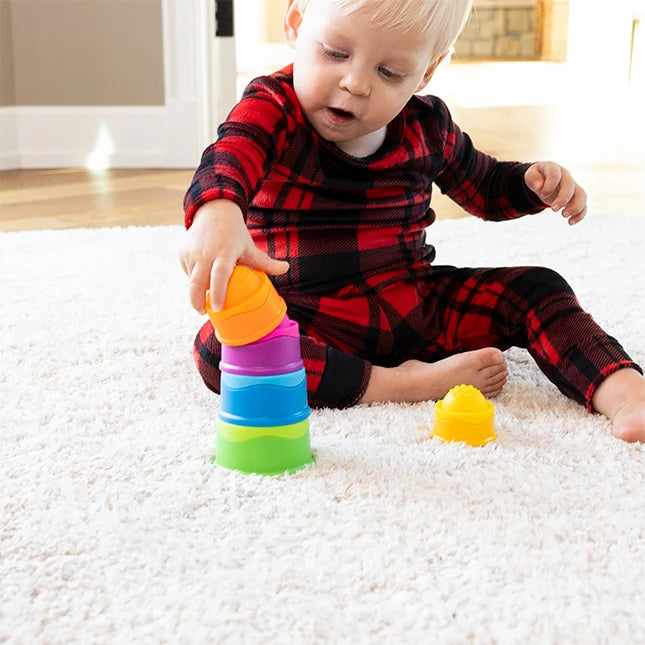 Dimpl Stack - Best Baby Toys & Gifts for Babies - Fat Brain Toys - US 5962
