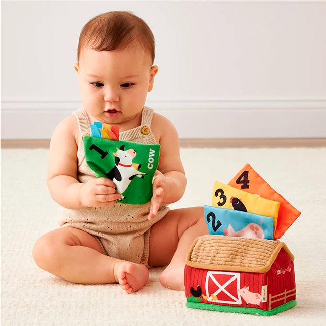 Itzy Sensory Scarves Farm - Best Baby Toys & Gifts for Ages 0 to 1 - US 4445