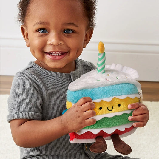 Plush Birthday Cake - Best Baby Toys & Gifts for Ages 0 to 4 - US 7940