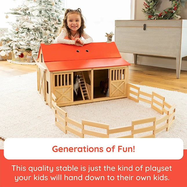 Rustic Ridge Stable - Best for Ages 3 to 10 - US 5656