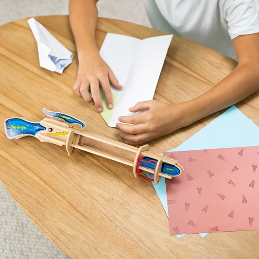 Sky Surfer Airplane Launcher - - Fat Brain Toys - US 7779