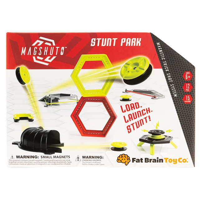 Magshuto Stunt Park - Best Games for Ages 6 to 11 - Fat Brain Toys - US 1610