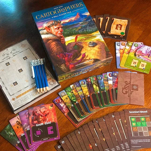 Cartographers - A Roll Player Tale - Best Games for Ages 10 to 12 - US 7082