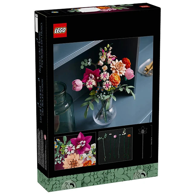 LEGO Botanicals - Pretty Pink Flower Bouquet - - Fat Brain Toys - US 3147
