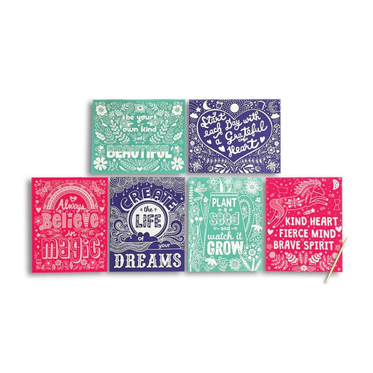 Scratch & Shine Scratch Cards - Amazing Affirmations - US 4189