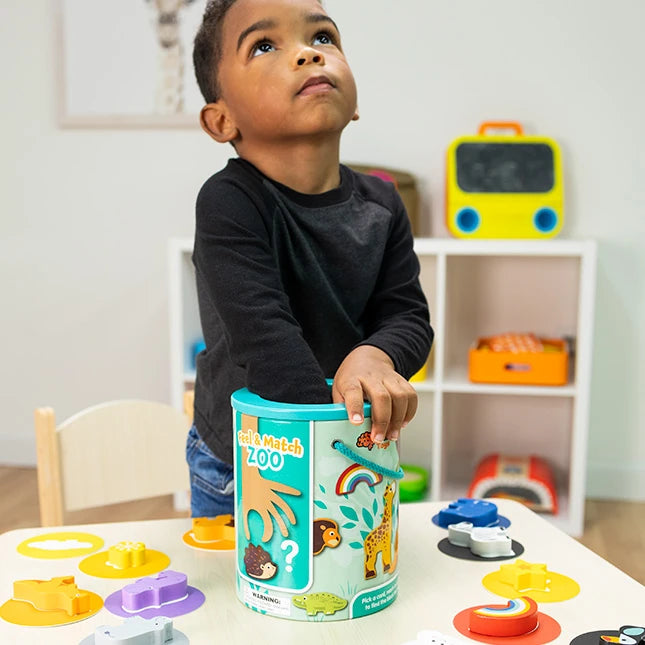 Feel & Match Zoo - Best Early Learning Toys for Babies - US 9503