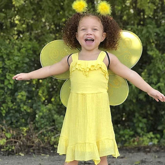 Bumble Bee Wings & Headband - Best for Ages 3 to 6 - US 1639