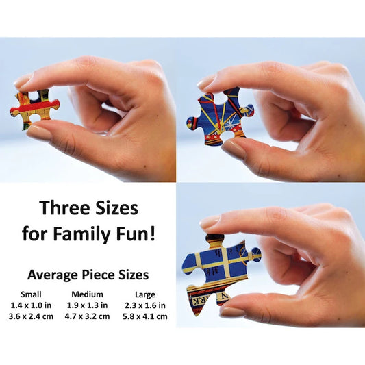 Break Room Surprise Family Time 400pc EZ-Grip Puzzle - - US 7283