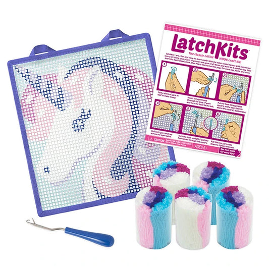 LatchKits Unicorn - Best Arts & Crafts for Ages 6 to 7 - US 4888