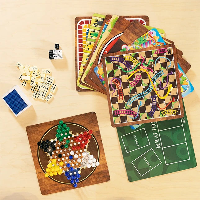 Jumbo Game Tin - 365 Classic Family Games - Best for Ages 6 to 12 - US 6906