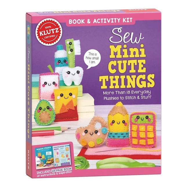 Klutz Sew Mini Cute Things - Best Arts & Crafts for Ages 10 to 12 - US 4874