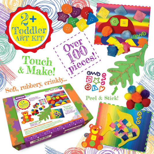2+ Toddler Art Kit - Best Arts & Crafts for Babies - Fat Brain Toys - US 1501