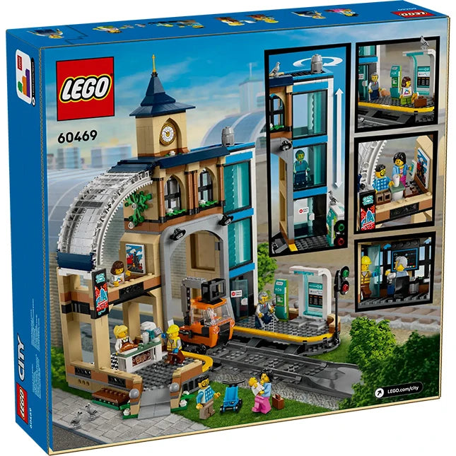 LEGO City - Central Train Station - Best for Ages 7 to 11 - US 3555