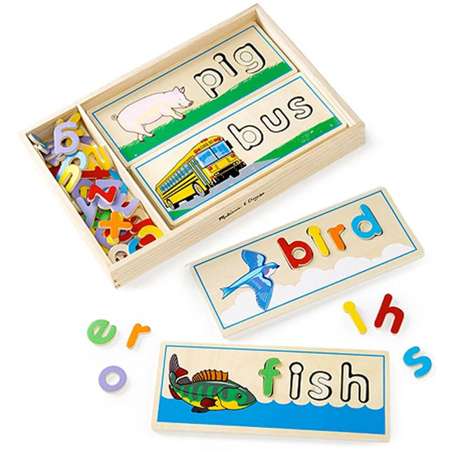 See & Spell - Best Early Learning Toys for Babies - Fat Brain Toys - US 8873