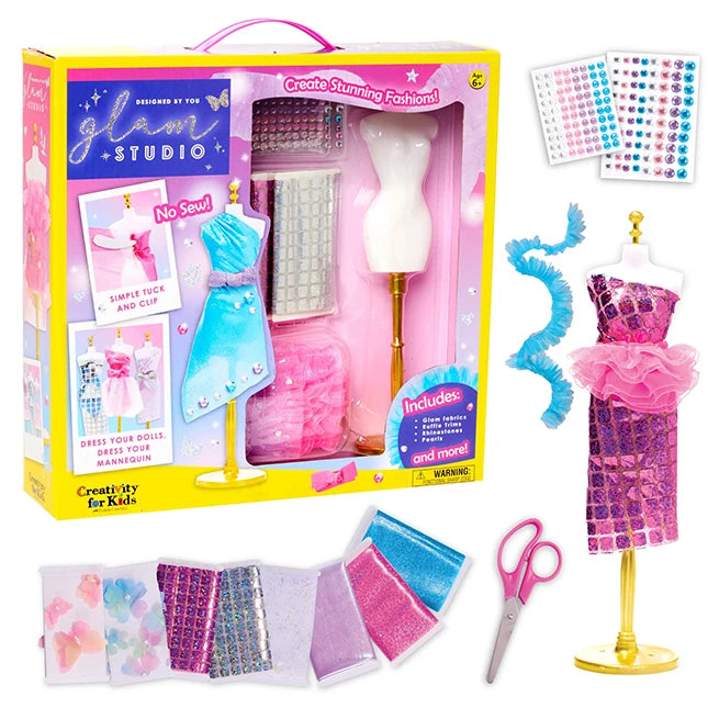 Designed By You Glam Studio - Best Arts & Crafts for Ages 6 to 11 - US 8082