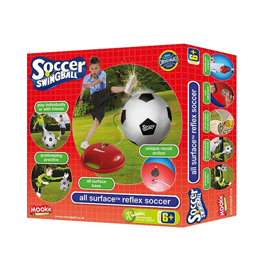 Mookie Swingball Reflex Soccer - Best Active Play for Ages 6 to 10 - US 5770