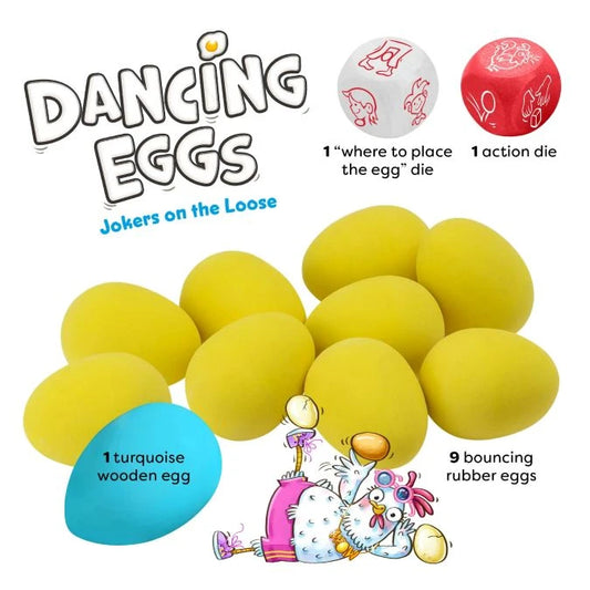 Dancing Eggs Movement Game - Best Active Play for Ages 5 to 8 - US 3266