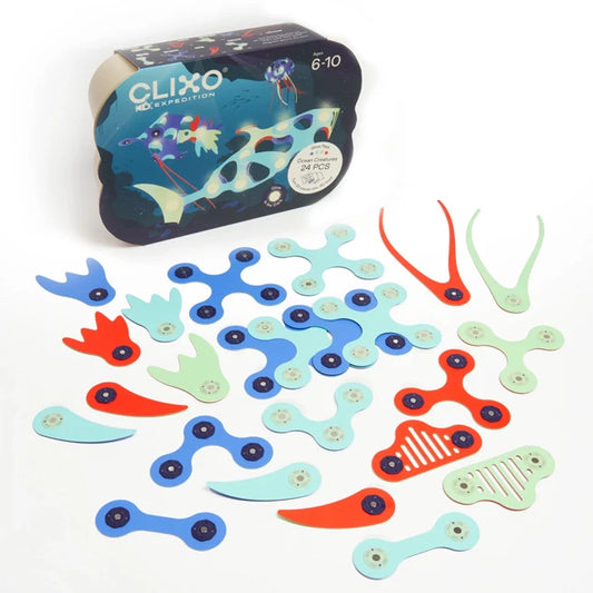 Clixo Ocean Creatures Pack - Best for Ages 6 to 11 - US 8316