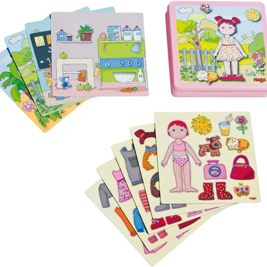Dress-Up Doll Lilli Magnetic Game - Best for Ages 3 to 6 - US 3749