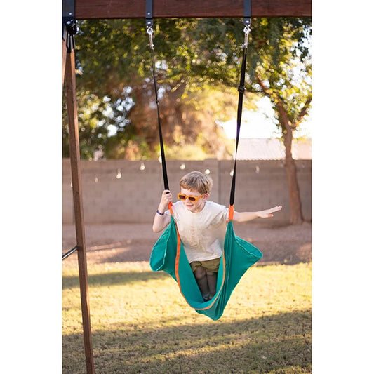 Cocoon Swing - Best Mind & Body for Ages 3 to 11 - Fat Brain Toys - US 8877