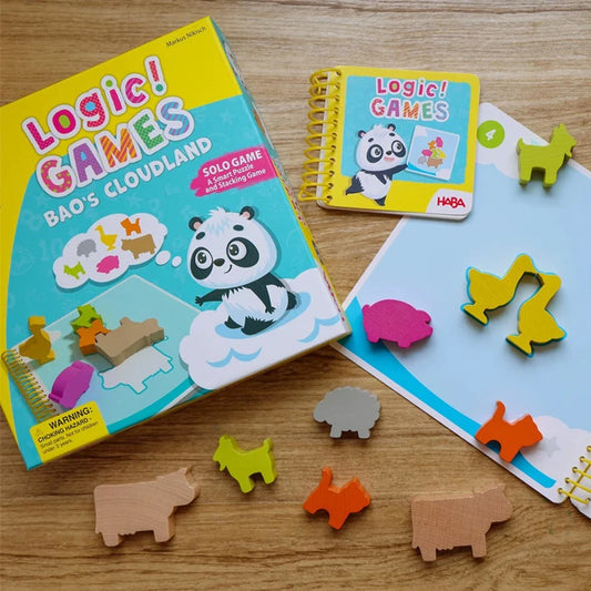Logic Games - Baos Cloudland - Best Brainteasers for Ages 3 to 7 - US 7587