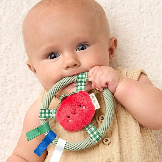 Itzy Ring Pal™ Tomato - Best Baby Toys & Gifts for Babies - US 8541