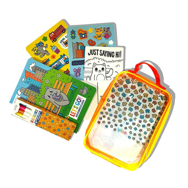 Let's Go! Kitty in the City Activity & Coloring Kit - US 2215