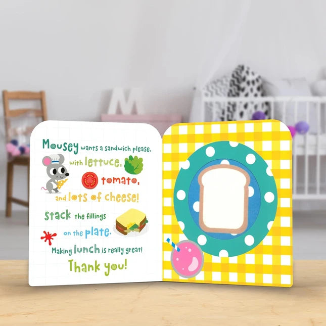 My Play Kitchen Felt Book - Best Books for Ages 3 to 6 - US 8759