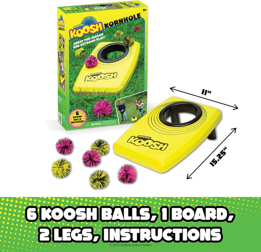 Koosh Kornhole - Best Active Play for Ages 5 to 10 - Fat Brain Toys - US 8426