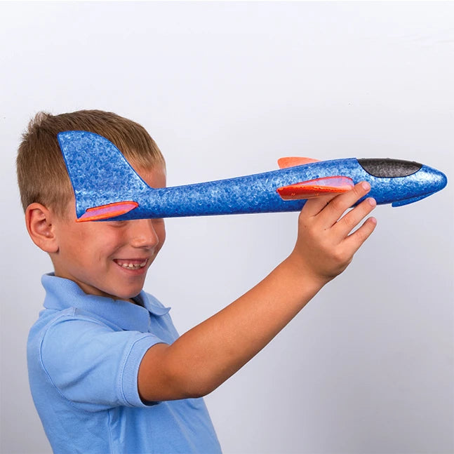 X-14 Glider with Hand Launcher - - Fat Brain Toys - US 6243