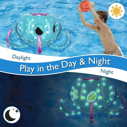 2-in-1 Inflatable Octopus - Best Active Play for Ages 3 to 9 - US 0712