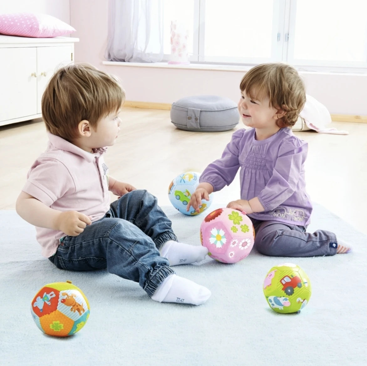 Animal Friends Baby Ball - Best Active Play for Ages 1 to 3 - US 8192