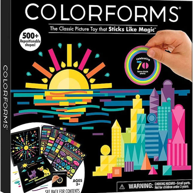 Colorforms 70th Anniversary Set - Best Arts & Crafts for Ages 3 to 8 - US 9298