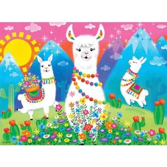 Llama Love Lil Puzzler 24 pc - Best Puzzles for Ages 3 to 8 - US 4182