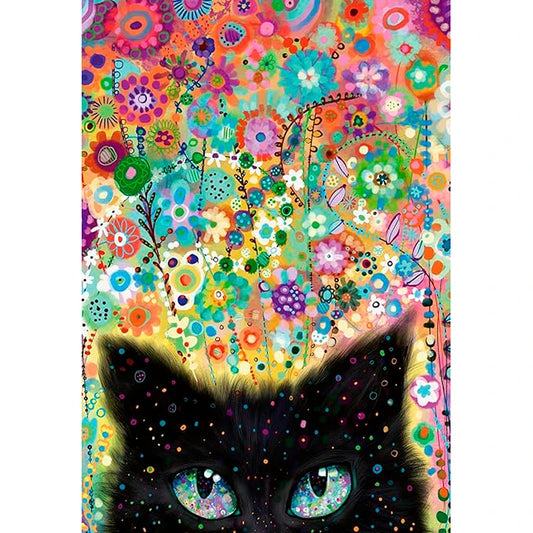 Puzzle Moments Kaleidoscope Kitty - 300 pc - - Fat Brain Toys - US 8162