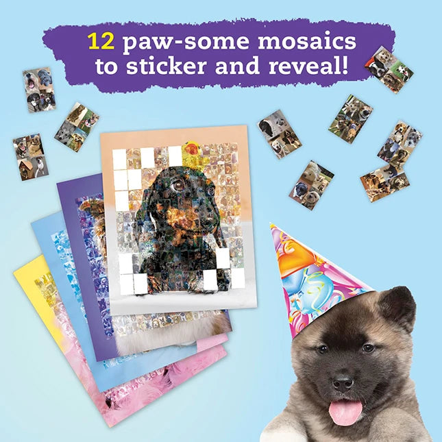 Klutz Sticker Photo Mosaic - Dogs & Puppies - - Fat Brain Toys - US 6573