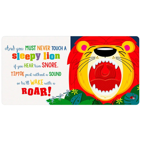 Never Touch A Sleepy Lion - Best Baby Toys & Gifts for Ages 0 to 4 - US 7972