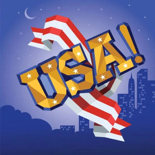 Paint By Sticker Kids - America - Best Arts & Crafts for Ages 5 to 9 - US 4830