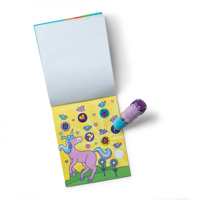 Sticker WOW! Activity Pad & Sticker Stamper - Purple Unicorn - - US 4860