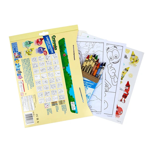 Crayola Coloring & Sticker Activity Set 1 - Best for Ages 3 to 9 - US 6615