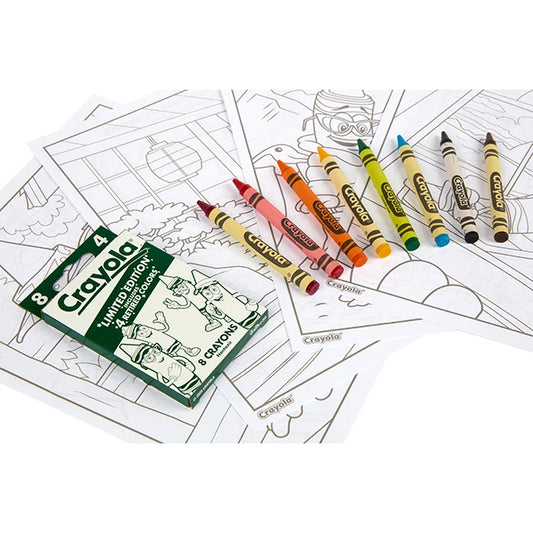 Crayola Coloring & Sticker Activity Set 2 - Best for Ages 3 to 9 - US 9480