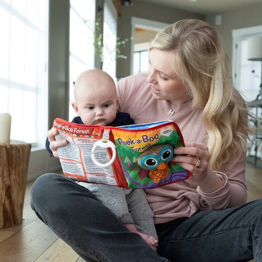 Lamaze Peek-A-Boo Forest Book - Best Baby Toys & Gifts for Babies - US 1685