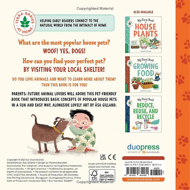 My First Book of House Pets - Best Baby Toys & Gifts for Babies - US 5338