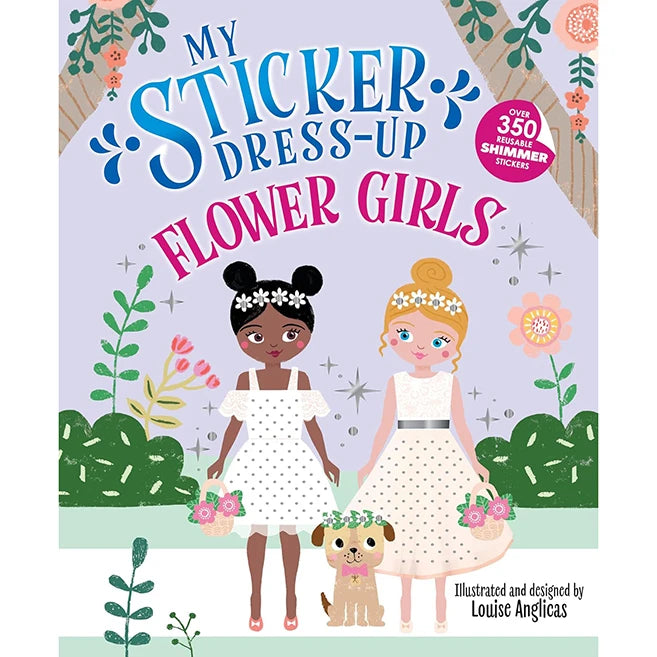 My Sticker Dress-Up - Flower Girls - Best for Ages 4 to 8 - US 7902