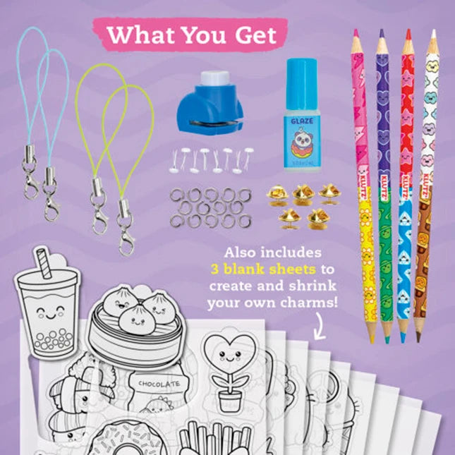 Klutz Color & Shrink Charms - Kawaii Style - - Fat Brain Toys - US 5291