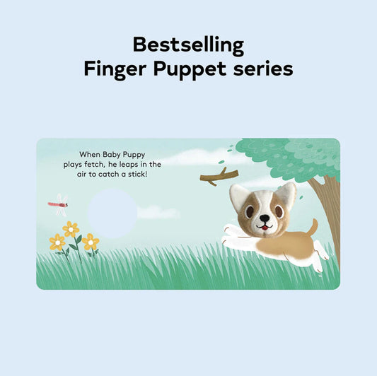 Baby Puppy Finger Puppet Book - Best Baby Toys & Gifts for Ages 0 to 3 - US 9764