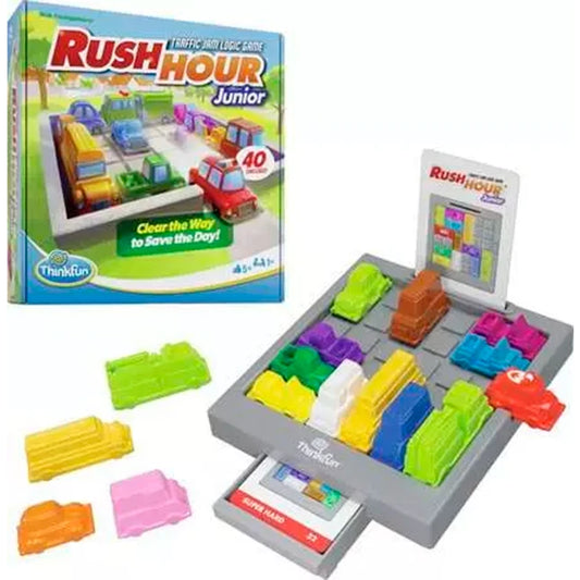Think Fun Rush Hour Jr. - Best Brainteasers for Ages 5 to 11 - US 4674